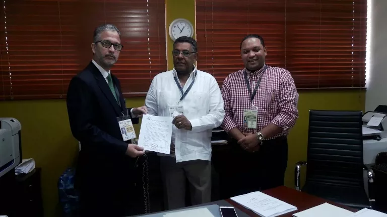 FOTO HILARIO ESPINEIRA, LUCAS CASTILLO Y JORGE ZORRILLA GONZALES