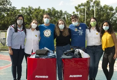 Entrega del   donativo.