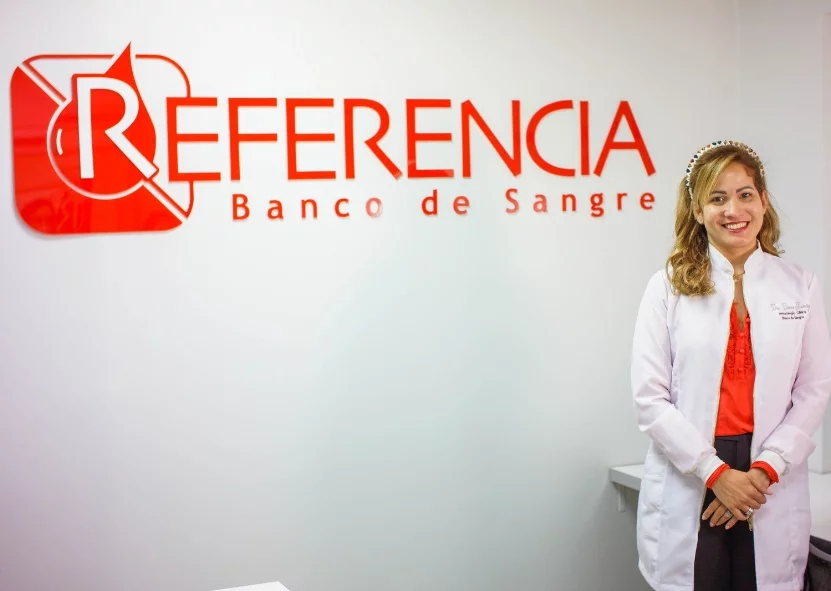 Diana Ramírez destaca la importancia de la donación.